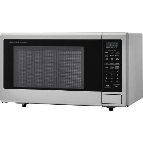  [아마존베스트]Sharp Electronics Corporation ZSMC2242DS, Stainless Steel Sharp Countertop 1200 Watt Microwave Oven, 2.2 cu. ft