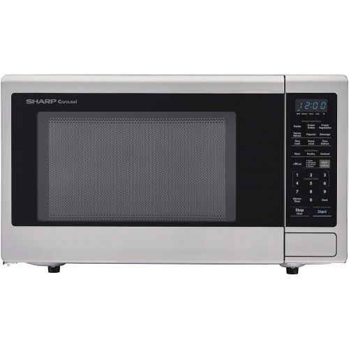  [아마존베스트]Sharp Electronics Corporation ZSMC2242DS, Stainless Steel Sharp Countertop 1200 Watt Microwave Oven, 2.2 cu. ft