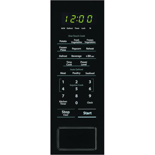  [아마존베스트]SHARP Black Carousel 1.1 Cu. Ft. 1000W Countertop Microwave Oven (ISTA 6 Packaging), Cubic Foot, 1000 Watts