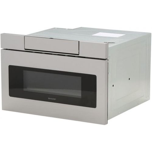  Sharp SMD2470AS Microwave Drawer Oven, 24-Inch 1.2 Cu. Feet, Stainless Steel