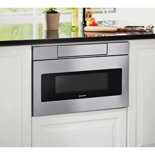  Sharp SMD2470AS Microwave Drawer Oven, 24-Inch 1.2 Cu. Feet, Stainless Steel