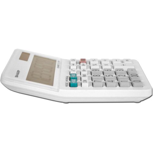  [아마존베스트]Sharp EL-310WB Calculator, White 3.125, 3.38 x 4.75 x 1.0 inches