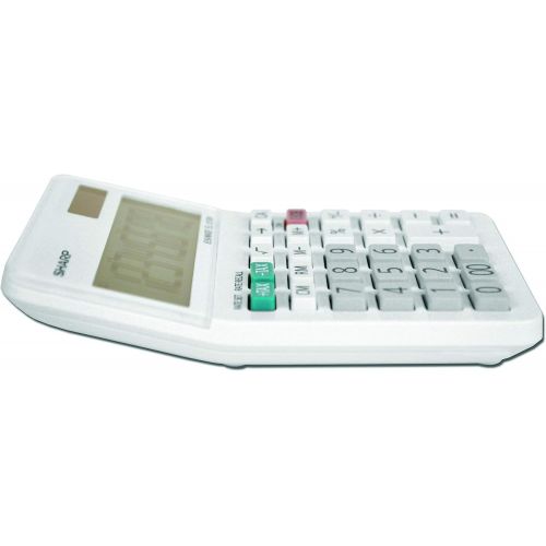  [아마존베스트]Sharp EL-310WB Calculator, White 3.125, 3.38 x 4.75 x 1.0 inches