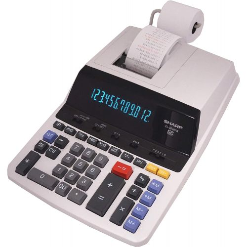  [아마존베스트]Sharp Electronics Standard Function Calculator (EL2630PIII), White, 8 7/8 x 12 7/8