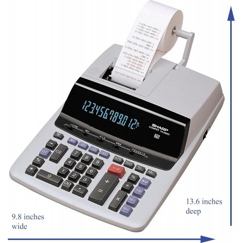  [아마존베스트]Sharp Commercial Print Display Calculator, SHRVX2652H, VX2652H