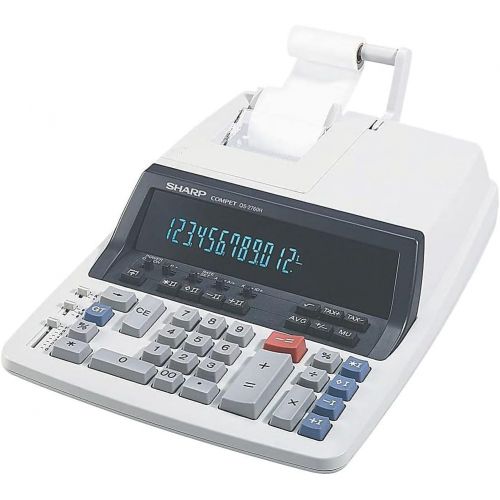  [아마존베스트]SHRQS2760H - Sharp QS-2760H Two-Color Ribbon Printing Calculator