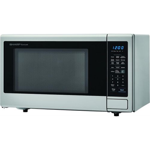  Sharp Countertop Microwave Oven ZR559YW 1.8 cu. ft. 1100W White with Sensor Cooking