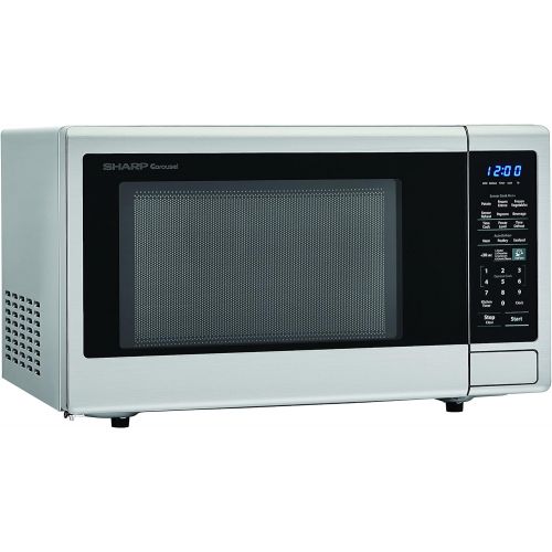  Sharp Countertop Microwave Oven ZR559YW 1.8 cu. ft. 1100W White with Sensor Cooking