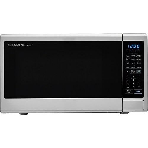  Sharp Carousel 1.8 Cu. Ft. 1100W Countertop Microwave Oven