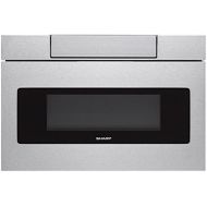Sharp SMD2470AH 24 Microwave Drawer with 1.2 cu. ft. Capacity in Black Stainless Steel