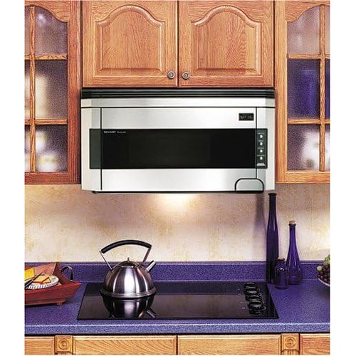  Sharp R-1514 1-12-Cubic-Foot 1000-Watt Over-the-Range Microwave, Stainless