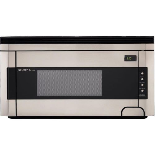  Sharp R-1514 1-12-Cubic-Foot 1000-Watt Over-the-Range Microwave, Stainless