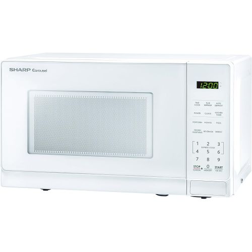  Sharp Microwaves ZSMC0710BW Sharp 700W Countertop Microwave Oven, 0.7 Cubic Foot, White