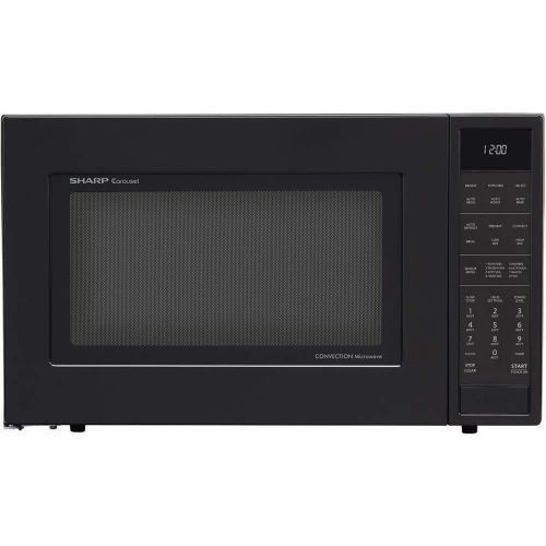  Sharp SMC1585BB 1.5 Cu. Ft. 900W Convection Microwave Oven