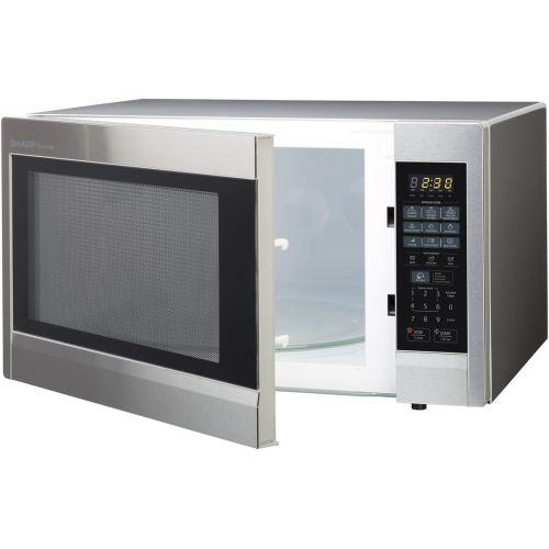  Sharp Countertop Microwave Oven ZR651ZS 2.2 cu. ft. 1200W Stainless Steel with Sensor Cooking