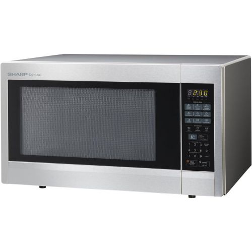  Sharp Countertop Microwave Oven ZR651ZS 2.2 cu. ft. 1200W Stainless Steel with Sensor Cooking