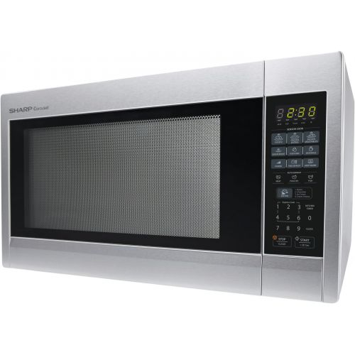  Sharp Countertop Microwave Oven ZR651ZS 2.2 cu. ft. 1200W Stainless Steel with Sensor Cooking