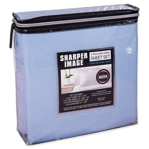  Sharper Image Embossed Microfiber Sheet Set