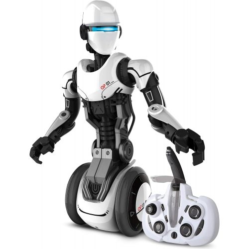  [아마존 핫딜] [아마존핫딜]Sharper Image SHARPER IMAGE RC Humanoid OP One Robot, Cool Sci-Fi Android with Moving Arms and Gripping Hands, Dances, Plays, Performs, Spy Mode, Voice, Wireless Control, Full Directional Moveme