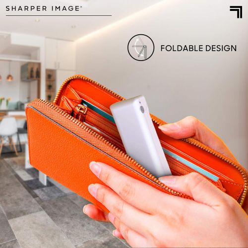  SHARPER IMAGE TrueUV Light Sanitizer, Portable and Foldable Ultraviolet Sanitizing Light, Clean Phones Keyboard Kids Toys, No Residue or Surface Damage