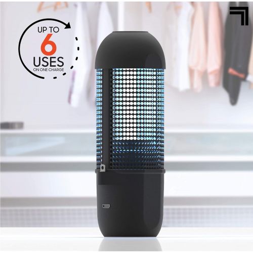  SHARPER IMAGE Travel UV Lamp, Portable and Compact Ultraviolet Sanitizing Light, Disinfect and Clean Phones Keyboard Kids Toys, No Residue or Surface Damage