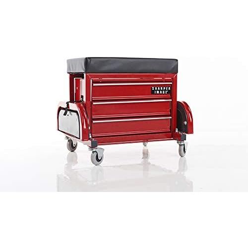  [아마존베스트]Sharper Image Rolling Toolbox Stool