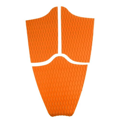  Sharplace 9Pcs Set EVA Grooved Diamond Full Deck Traction Pad Surf Board Tail Grip Stand Up Paddling Surfing Surf SUP Accessory Green/Orange