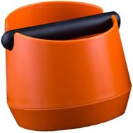 Sharplace Abschlagbehalter Abschlagkasten Knockbox aus ABS - Kaffeesatzbehalter Tresterbehalter Abschlagbox Abklopfbehalter - Orange, 14.8cm