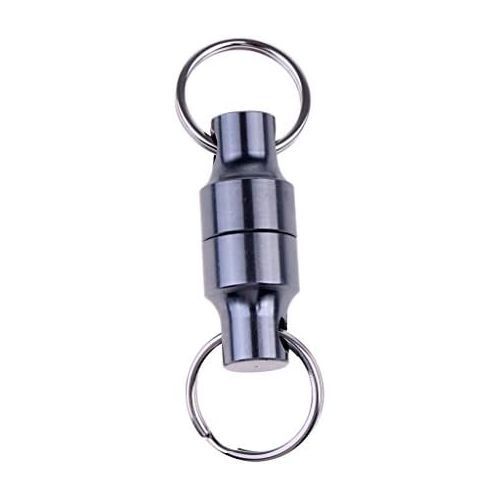  [아마존베스트]Sharplace 1Pcs Stainless Steel Wrap Magnetic Net Release for Fishing Net Holder with LanyardFishing Accessories