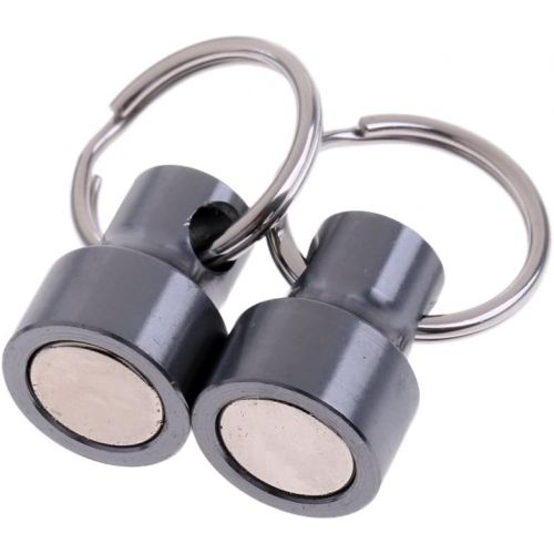  [아마존베스트]Sharplace 1Pcs Stainless Steel Wrap Magnetic Net Release for Fishing Net Holder with LanyardFishing Accessories