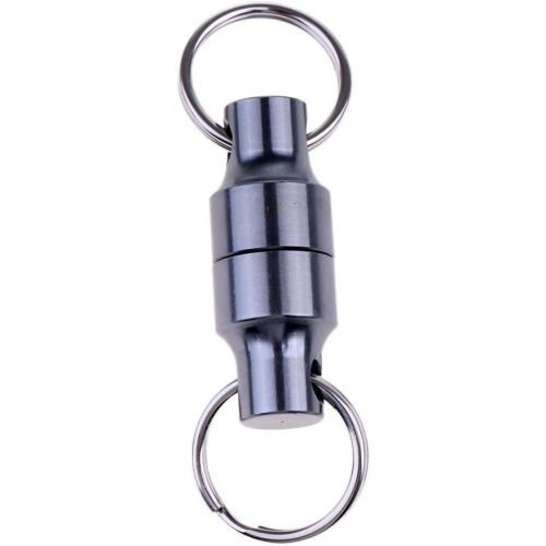  [아마존베스트]Sharplace 1Pcs Stainless Steel Wrap Magnetic Net Release for Fishing Net Holder with LanyardFishing Accessories