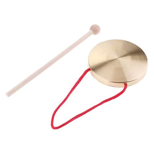  [아마존베스트]Sharprepublic Mini Small Childrens Metal Hand Cymbal Gong Band Percussion Musical