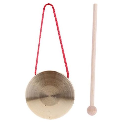  [아마존베스트]Sharprepublic Mini Small Childrens Metal Hand Cymbal Gong Band Percussion Musical