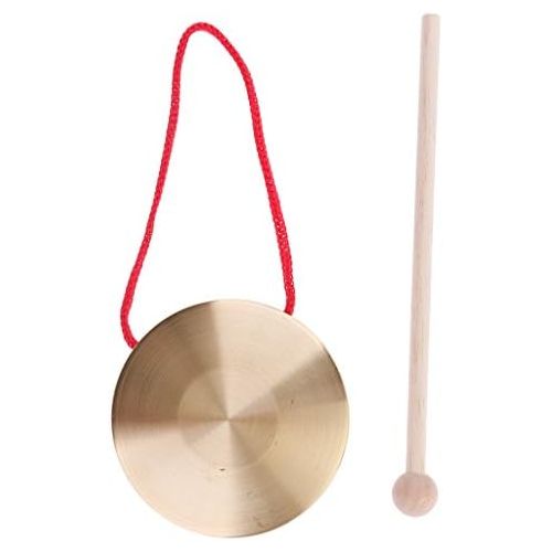  [아마존베스트]Sharprepublic Mini Small Childrens Metal Hand Cymbal Gong Band Percussion Musical