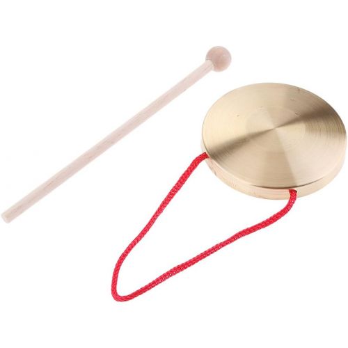  [아마존베스트]Sharprepublic Mini Small Childrens Metal Hand Cymbal Gong Band Percussion Musical