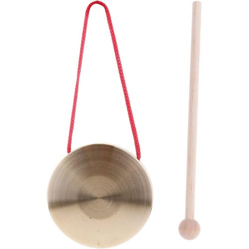  [아마존베스트]Sharprepublic Mini Small Childrens Metal Hand Cymbal Gong Band Percussion Musical