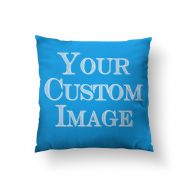 Sharpshirter Made to Order CUSTOM Throw Pillow - Submit Your Artwork, Design, Photograph // Spun Polyester Throw Pillow Case, Cover - Made in USA