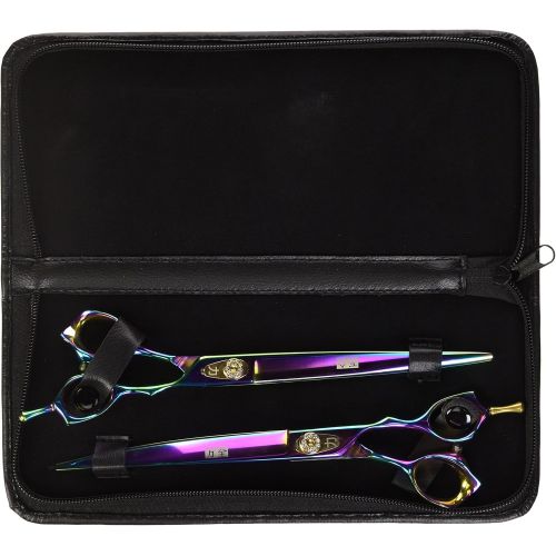  ShearsDirect Japanese 440C Stainless Steel 2-Piece Shear Set