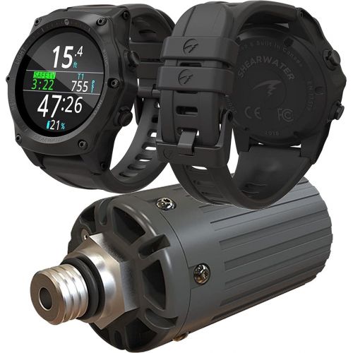  Shearwater Teric Wrist Computer with Transmitter - Black