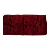 SheetMusicNorthwest Red Piano Bench Cushion Pad 14 X 30 Velour Fabric