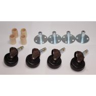 SheetMusicNorthwest Upright Piano Wheels Casters - Set of 4