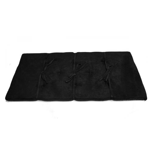  SheetMusicNorthwest Black Piano Bench Cushion Pad 14 X 30 Suede Fabric Ebony