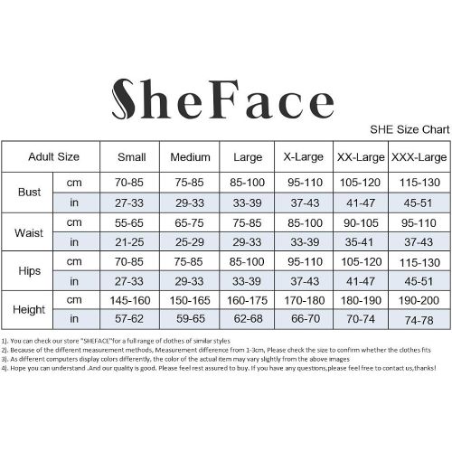  Sheface Adult One Piece Lycra Spandex Full Bodysuit Unitard