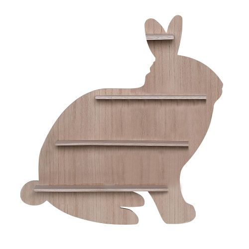  Bloomingville Wood Bunny Shaped Shelf