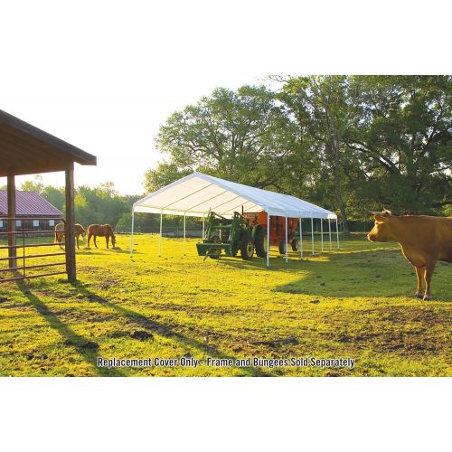  ShelterLogic SuperMax All Purpose Outdoor 12 x 26-Feet Canopy Replacement Cover for SuperMax Canopies (Cover Only, Frame Not Included)
