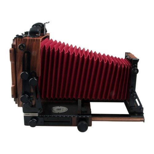  Shen Hao 2.4kg New HZX45-IIA Walnut Wood Copper Field Folding 4X5 Large Format Camera