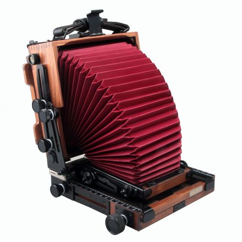  Shen Hao 2.4kg New HZX45-IIA Walnut Wood Copper Field Folding 4X5 Large Format Camera