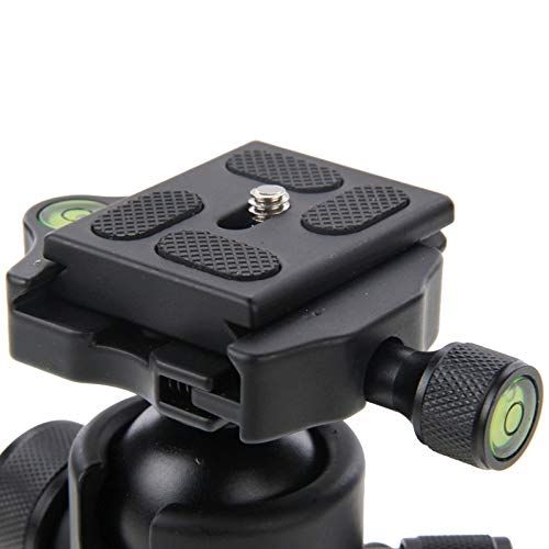  ShenBiadolr Camera Mount Ball Head Metal Horizontal 360 Degree Rotation Tripod Ball Head with Quick Release Plate