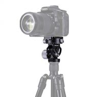 ShenBiadolr Ball Head 2-Way Pan Tilt Tripod Head Panoramic Photography Head with Quick Release Plate and 3 Bubble Level