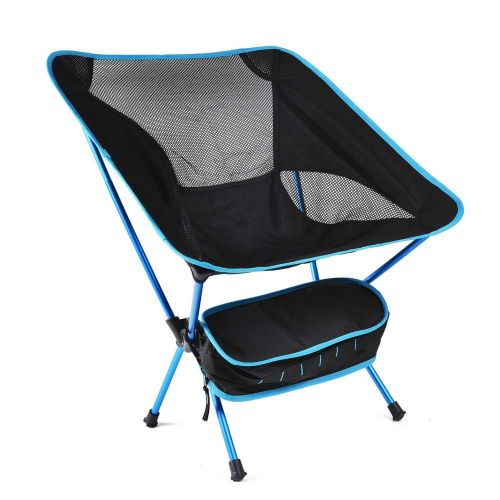  Shengjuanfeng Lightweight Aluminium Portable Folding Camping Chairs For Adults Beach Chair Backpacking Chairs with Carry Bag Compact for Outdoor Beach Travel Fishing Picnic Festival Hiking ,EASY